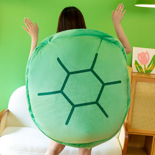 Tiktok Net Red Doll Doll Big Turtle Shell Pillow Wearable Plush Toy Doll Children Girl Gift Large